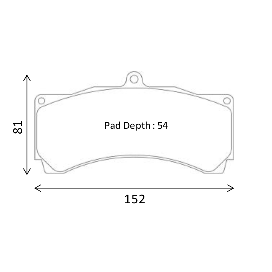 Winmax WMP819-17 Sportbremsbelag W3