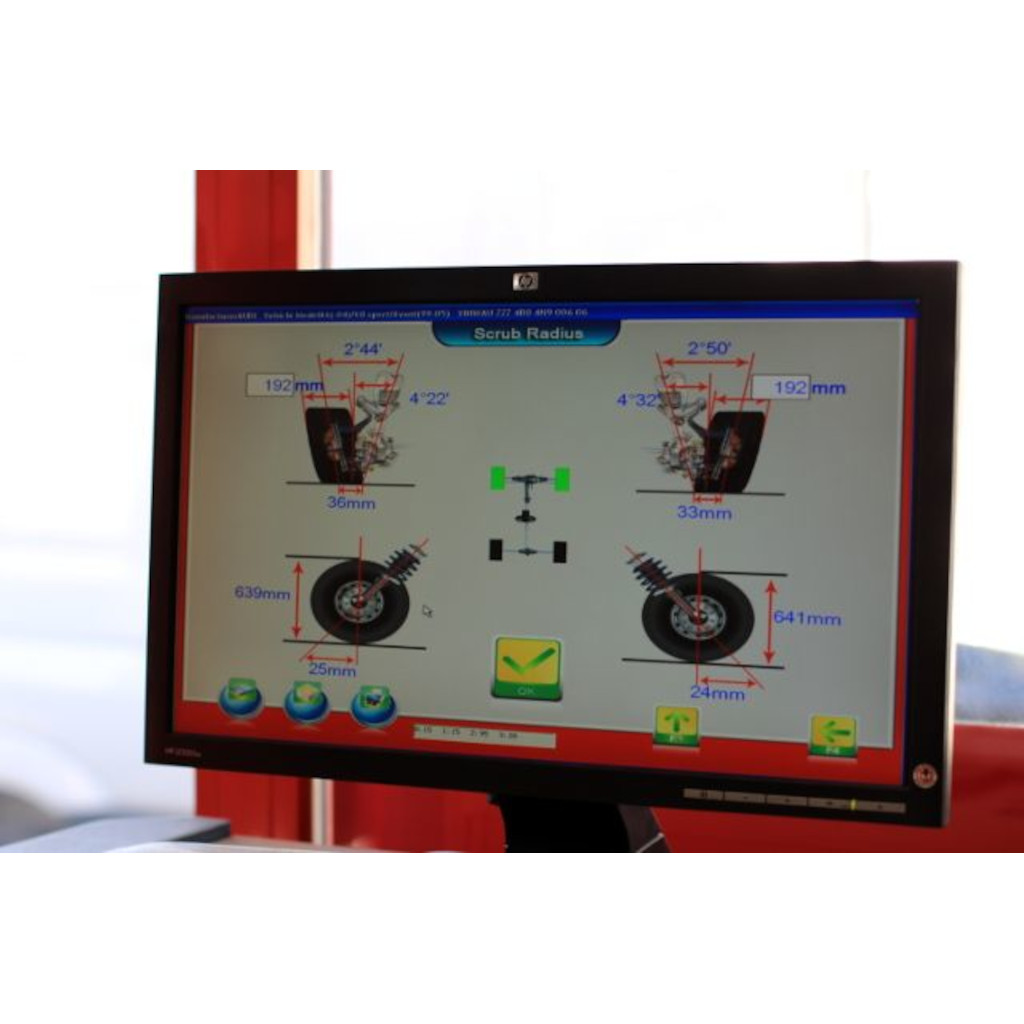 3D Laser Achsvermessung