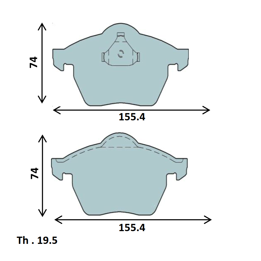 Cosworth StreetMaster Sportbremsbelag Golf 4 1.8t / Octavia 1.8t / Leon 2.8 / A3 / S3 1.8t